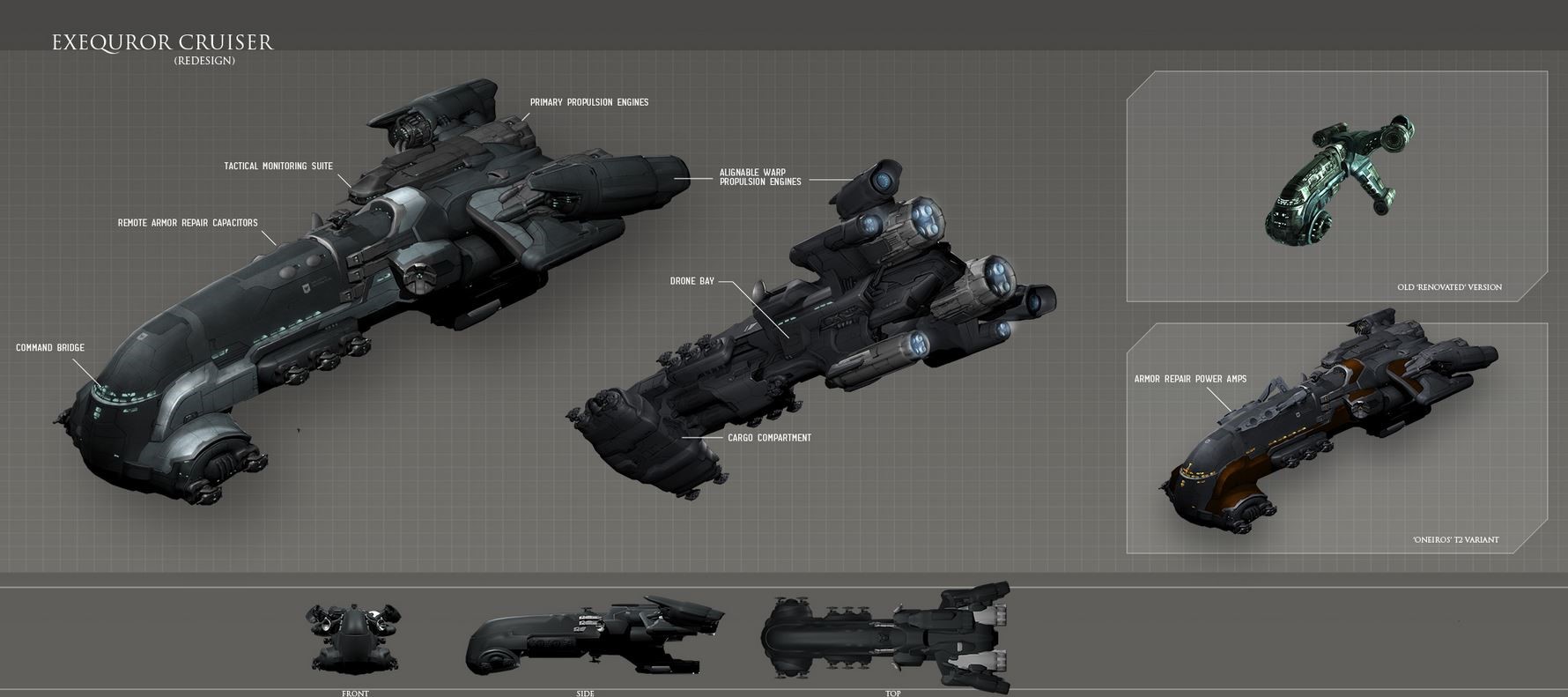 eve online ship models