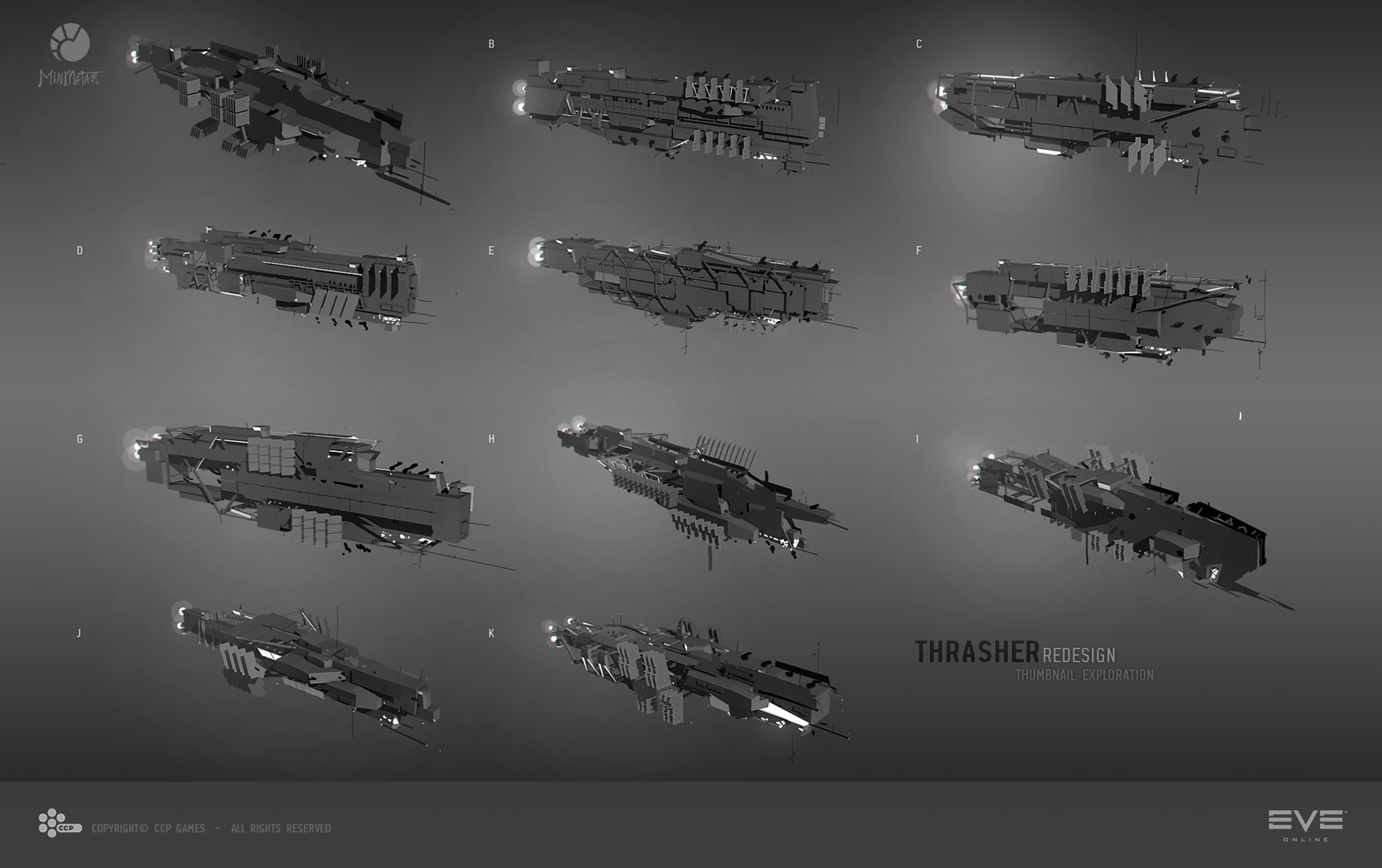 Spaceship Concept Art Eve Online