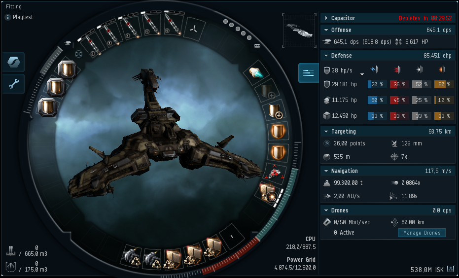 EVE Online - Fitting Simulation - Virtual Ship Fitting in EVE Online