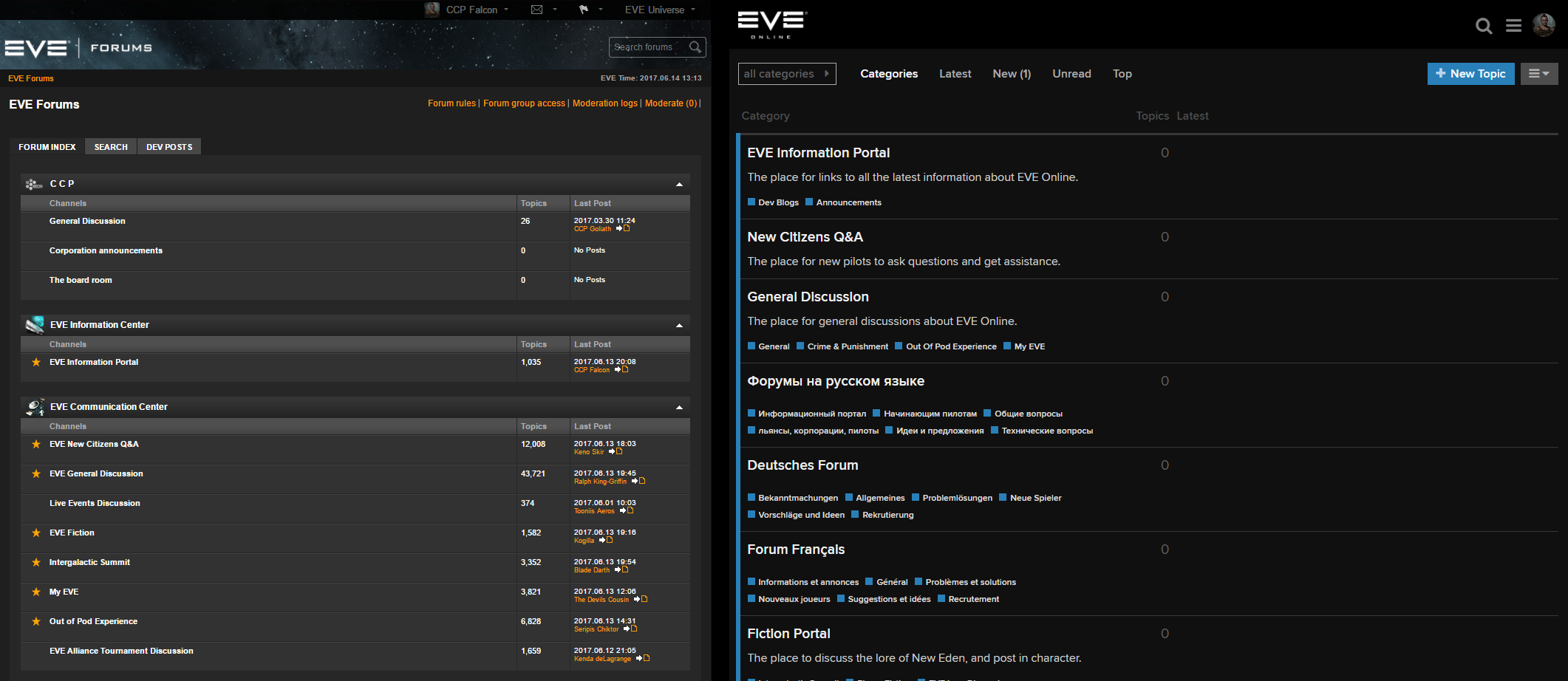 Introducing The New EVE Online Forums | EVE Online