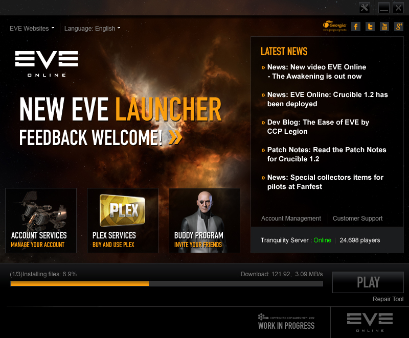 EVE News24: The Galaxy's Most Resilient EVE Online News Site.